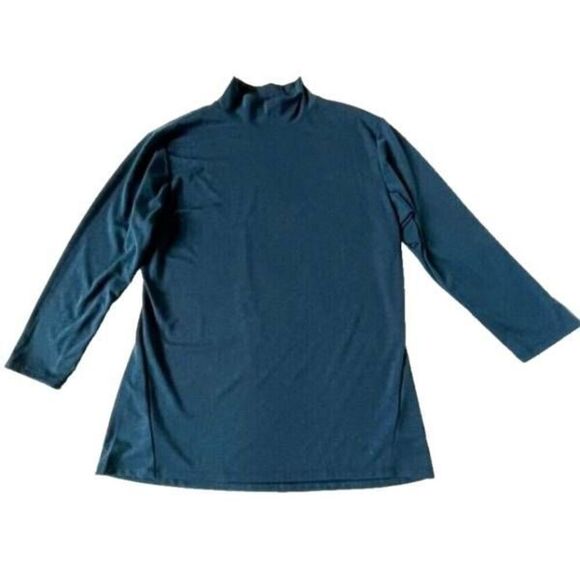 Arc'teryx Tops - Arcteryx Womens  Lumin Mock Neck Long Sleeve Top Blue Cosmic Heather sz XL